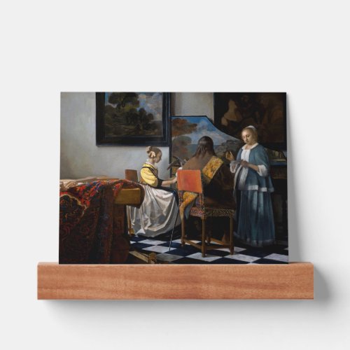 Johannes Vermeer _ The Concert Picture Ledge