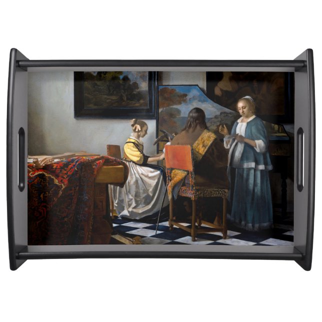 Johannes Vermeer - The Concert Serving Tray (Front)