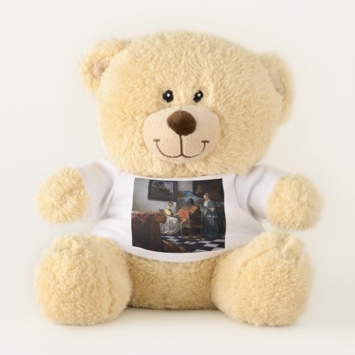 Johannes Vermeer _ The Concert Teddy Bear
