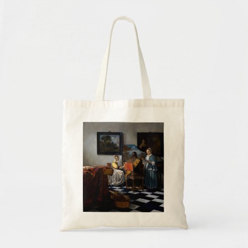Johannes Vermeer _ The Concert Tote Bag