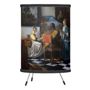 Johannes Vermeer - The Concert Tripod Lamp