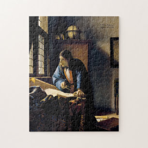 Johannes Vermeer - The Geographer Jigsaw Puzzle