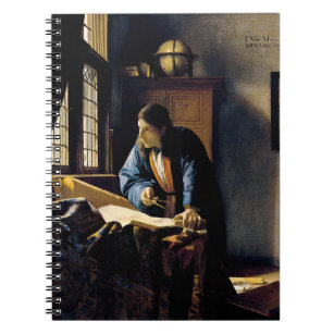 Johannes Vermeer - The Geographer Notebook