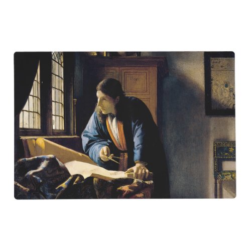 Johannes Vermeer _ The Geographer Placemat
