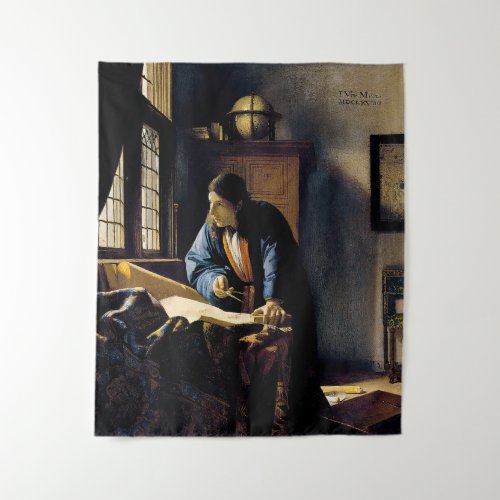 Johannes Vermeer _ The Geographer Tapestry