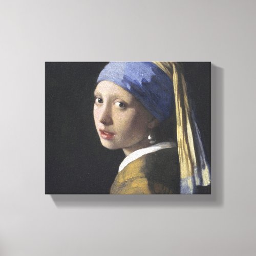 Johannes Vermeer _ The Girl With A Pearl Earring Canvas Print