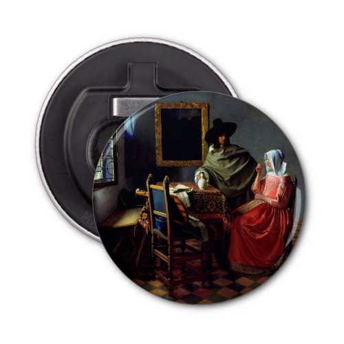 Johannes Vermeer _ The Glass of Wine Bottle Opener