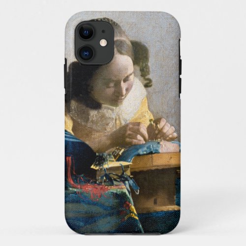 Johannes Vermeer _ The Lacemaker iPhone 11 Case