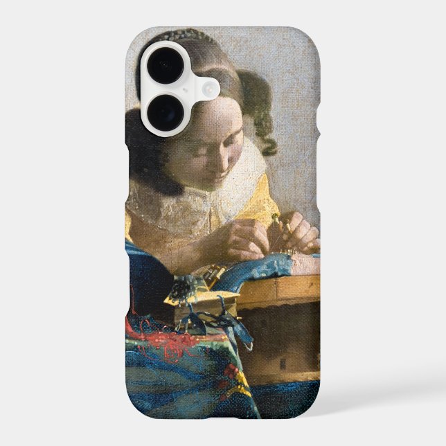 Johannes Vermeer - The Lacemaker Case-Mate iPhone Case (Back)