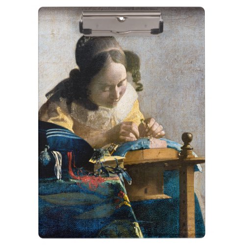 Johannes Vermeer _ The Lacemaker Clipboard