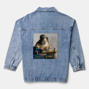 Johannes Vermeer - The Lacemaker Denim Jacket