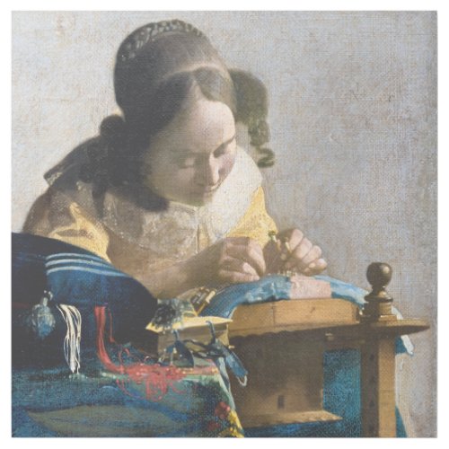 Johannes Vermeer _ The Lacemaker Gallery Wrap