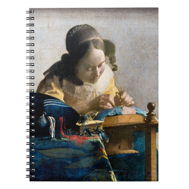 Johannes Vermeer - The Lacemaker Notebook (Front)