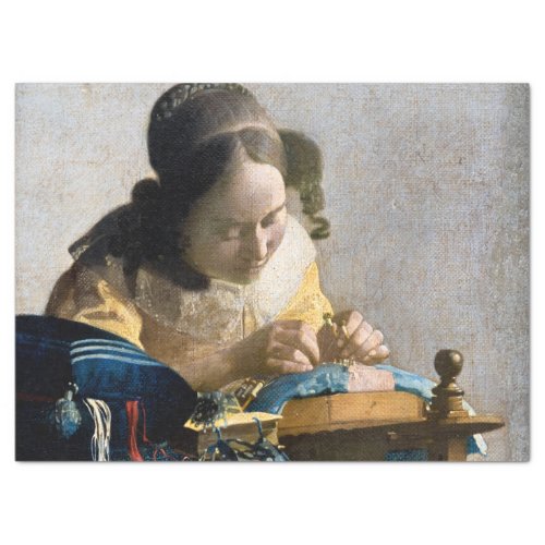 Johannes Vermeer _ The Lacemaker Tissue Paper