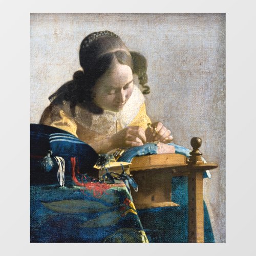 Johannes Vermeer _ The Lacemaker Wall Decal