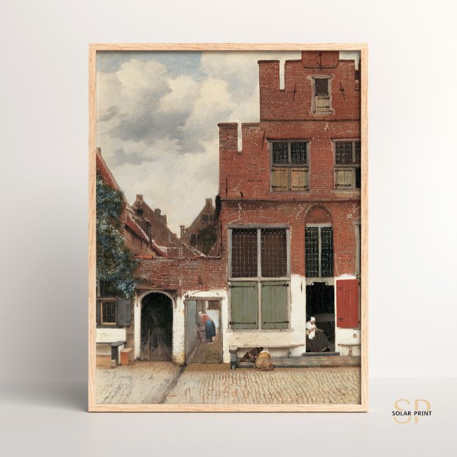 Johannes Vermeer The Little Street Classic Poster (Creator Uploaded)