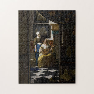 Johannes Vermeer - The Love Letter Jigsaw Puzzle
