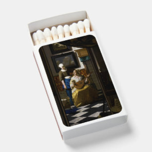 Johannes Vermeer - The Love Letter Matchboxes