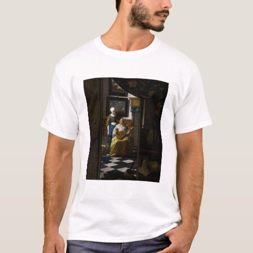 Johannes Vermeer _ The Love Letter T_Shirt