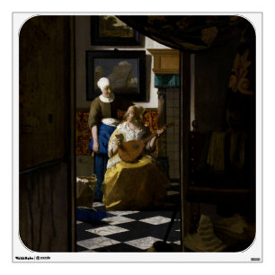 Johannes Vermeer - The Love Letter Wall Decal