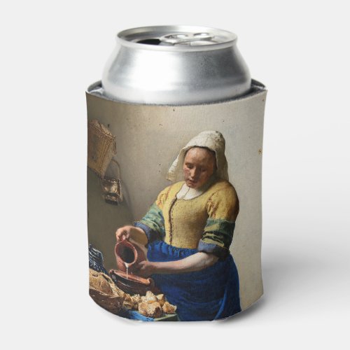 Johannes Vermeer _ The Milkmaid Can Cooler