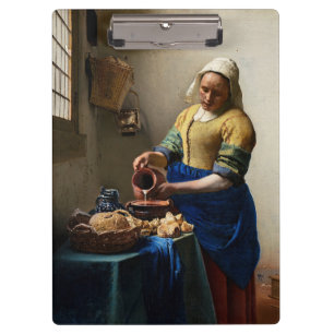 Johannes Vermeer - The Milkmaid Clipboard