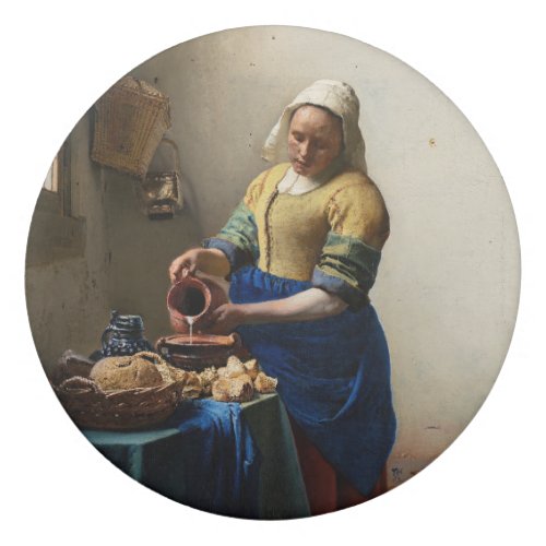 Johannes Vermeer _ The Milkmaid Eraser