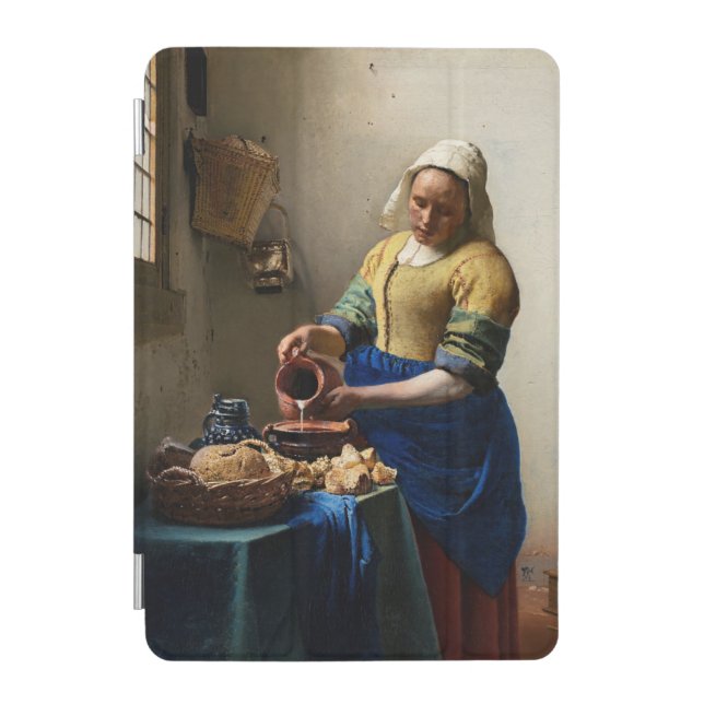 Johannes Vermeer - The Milkmaid iPad Mini Cover (Front)