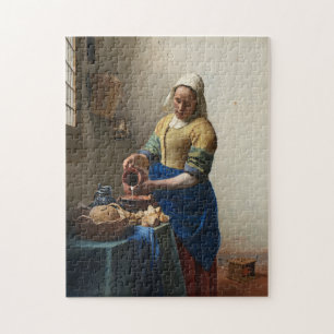 Johannes Vermeer, The Milkmaid Jigsaw Puzzle