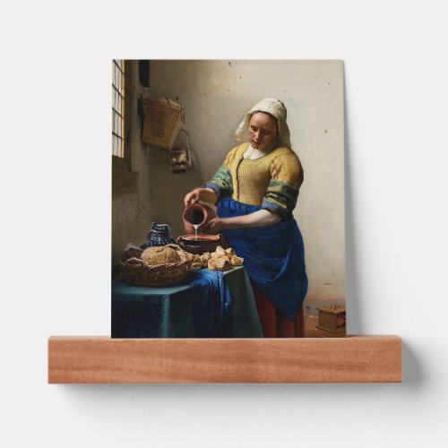 Johannes Vermeer _ The Milkmaid Picture Ledge