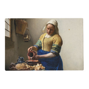 Johannes Vermeer - The Milkmaid Placemat