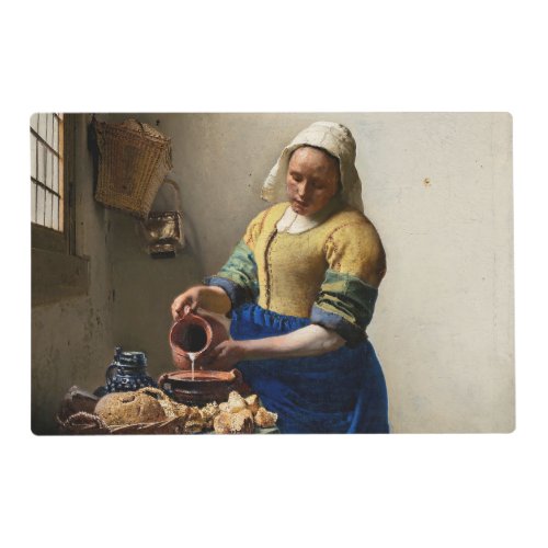 Johannes Vermeer _ The Milkmaid Placemat
