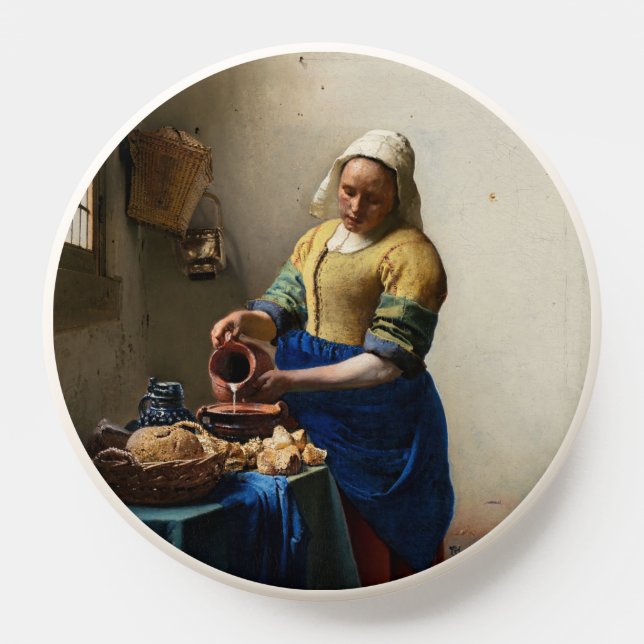 Johannes Vermeer - The Milkmaid PopSocket (Popsocket)