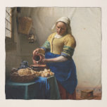 Johannes Vermeer - The Milkmaid Scarf<br><div class="desc">The Milkmaid - Johannes Vermeer,  1660</div>
