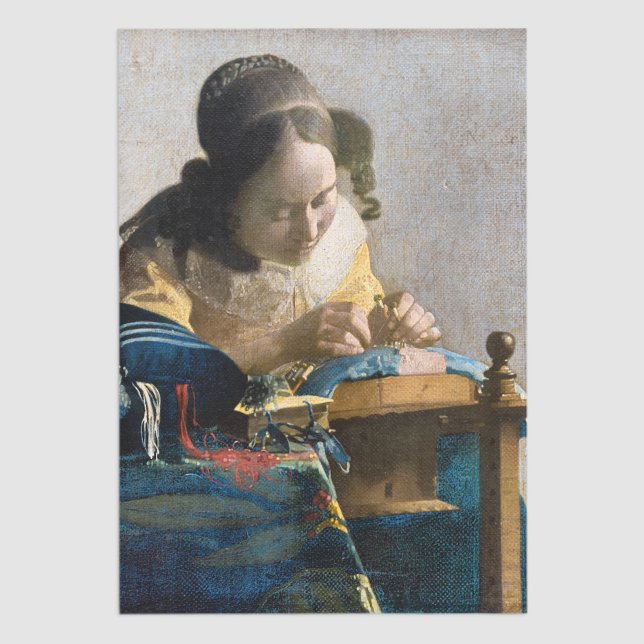 Johannes Vermeer - The Milkmaid Tissue Paper (Creator Uploaded)