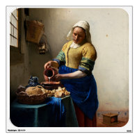 Johannes Vermeer - The Milkmaid
