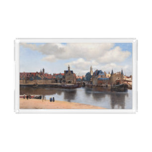 Johannes Vermeer - View of Delft Acrylic Tray