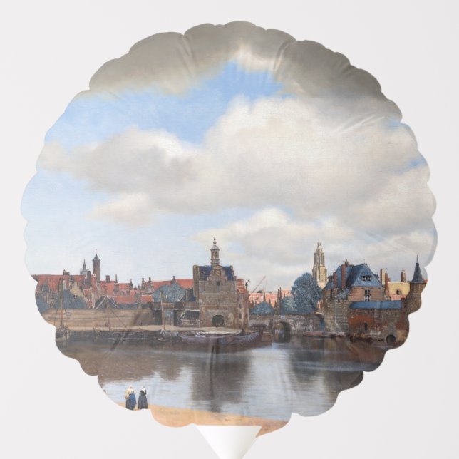 Johannes Vermeer - View of Delft Balloon (Front)