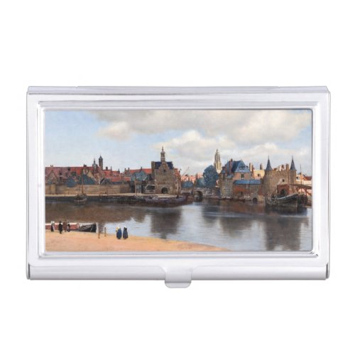 Johannes Vermeer _ View of Delft Business Card Case