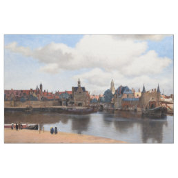 Johannes Vermeer - View of Delft Fabric