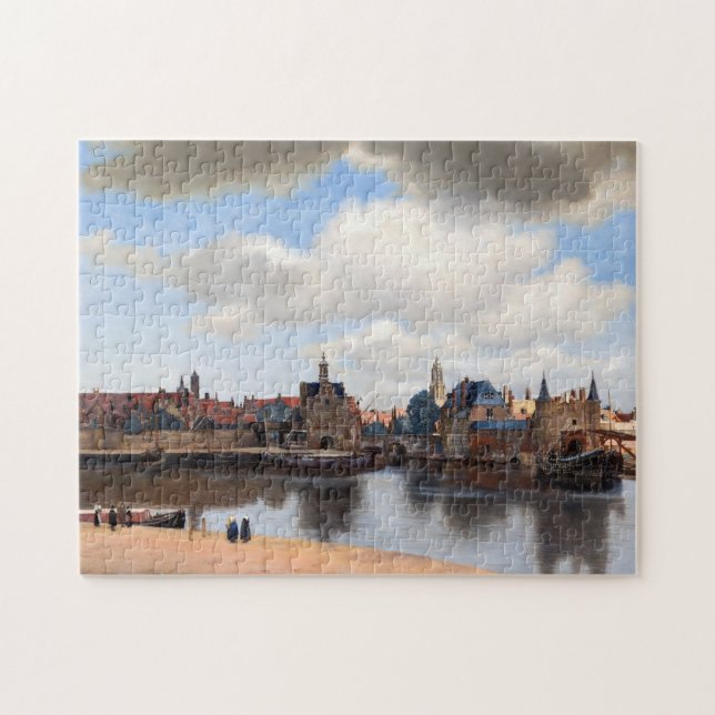 Johannes Vermeer - View of Delft Jigsaw Puzzle (Horizontal)