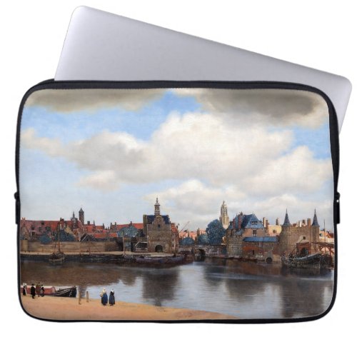 Johannes Vermeer _ View of Delft Laptop Sleeve