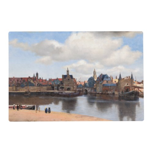 Johannes Vermeer _ View of Delft Placemat