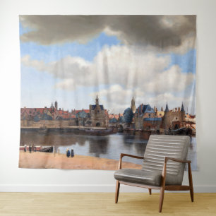 Johannes Vermeer - View of Delft Tapestry