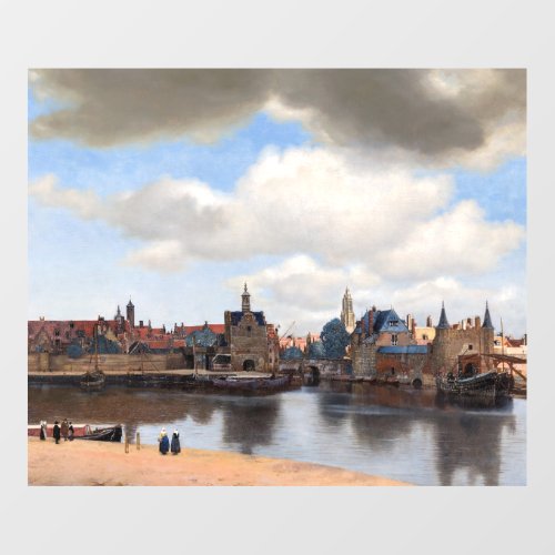 Johannes Vermeer _ View of Delft Wall Decal