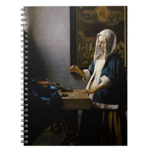Johannes Vermeer - Woman Holding a Balance Notebook