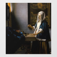 Johannes Vermeer - Woman Holding a Balance