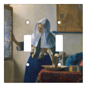 Johannes Vermeer - Woman with a Water Pitcher Light Switch Cover