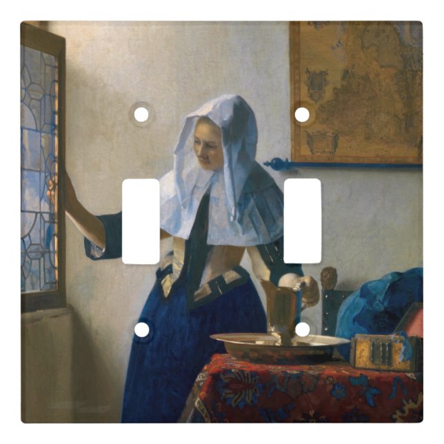 Johannes Vermeer - Woman with a Water Pitcher Light Switch Cover (Front)