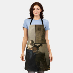 Johannes Vermeer - Young Woman with a Lute Apron